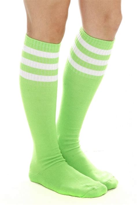 lime green gucci socks|lime green athletic socks.